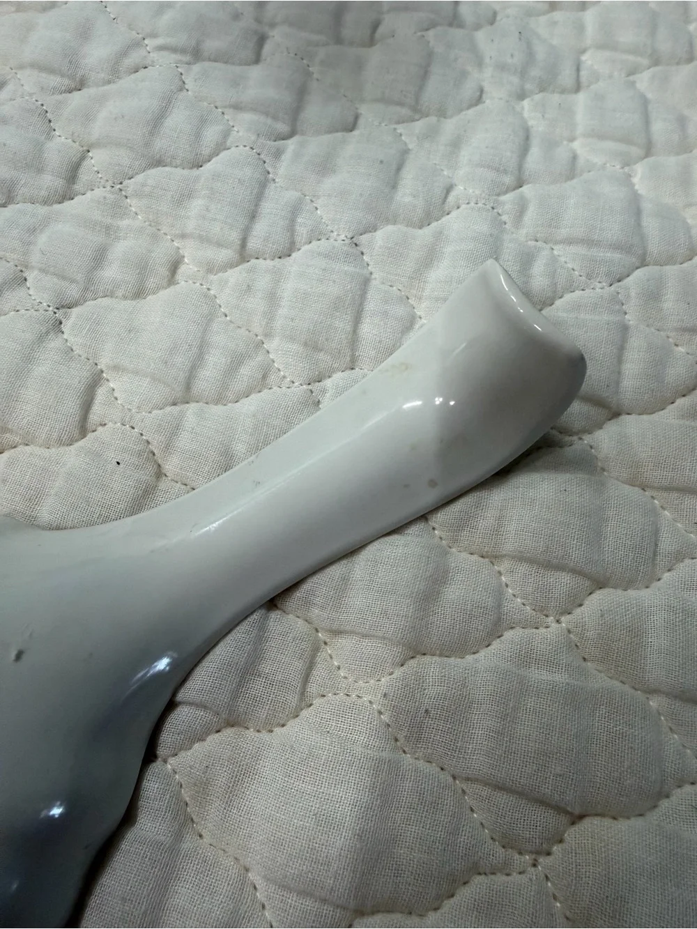 The Pioneer Woman White Ceramic Floral Spoon Rest with Red and Blue Flowers